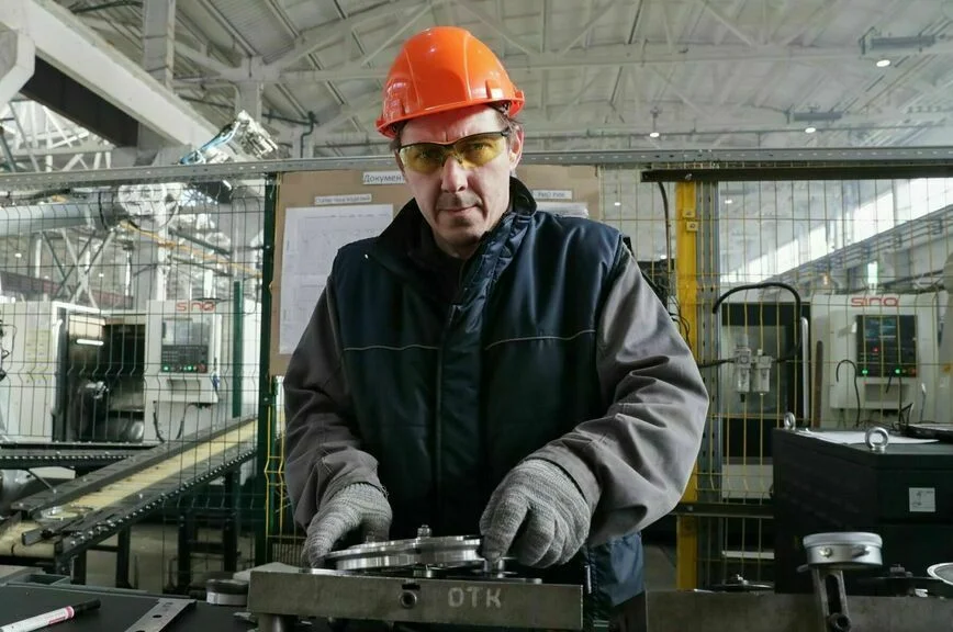 Посещение Челябинского кузнечно-прессового завода.