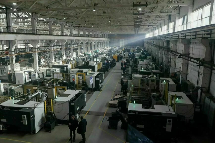 Посещение Челябинского кузнечно-прессового завода.