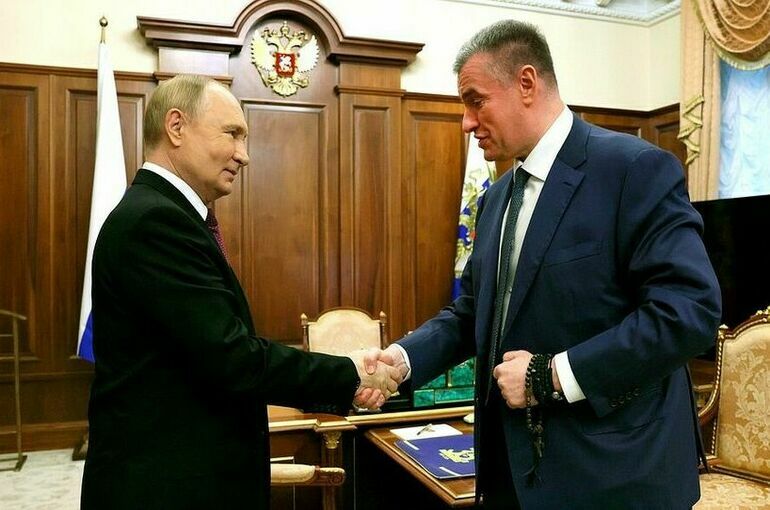 Депутат Слуцкий рассказал Путину о «Честном плане ЛДПР»