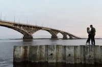 Автомобильный мост через Волгу между городами Саратов и Энгельс. Фото: Валерий Мельников / РИА Новости