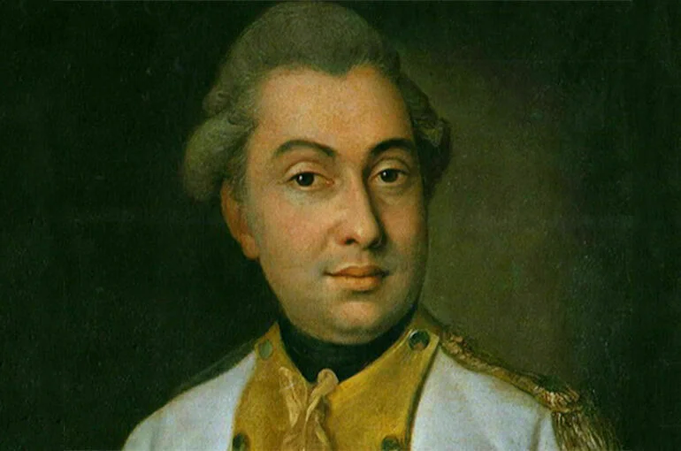 М. И. Кутузов, портрет кисти неизвестного художника,  1777—1782 гг. Музей-квартира И. Бродского, Санкт-Петербург.
