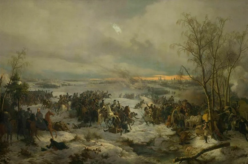 «Сражение под Красным». Петер фон Гесс, 1848 год. Государственный Эрмитаж, Санкт-Петербург.