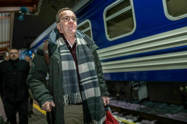 N-tv: Писториус прибыл в Киев с необъявленным визитом