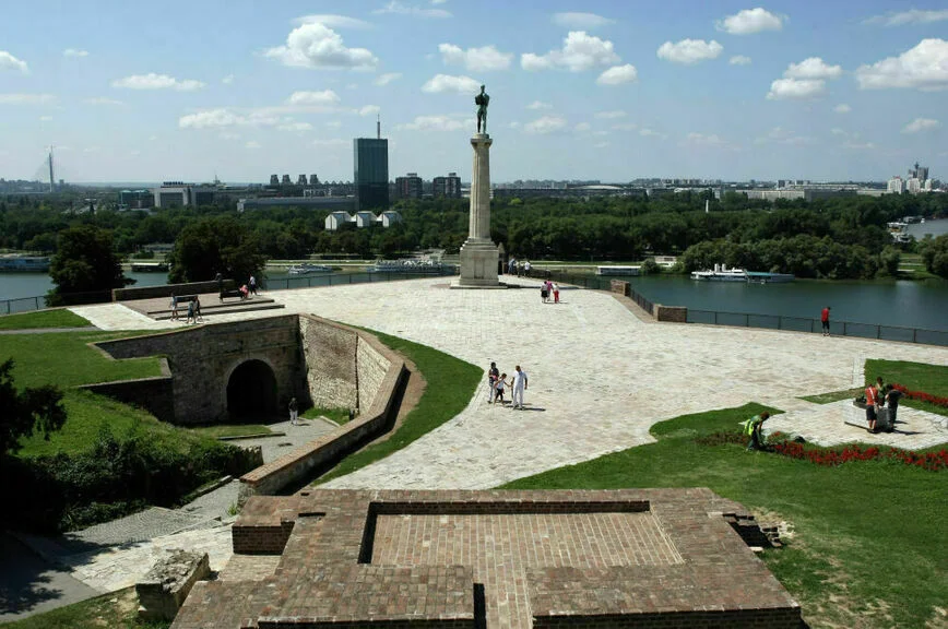 Сербия. Виды города Белград.