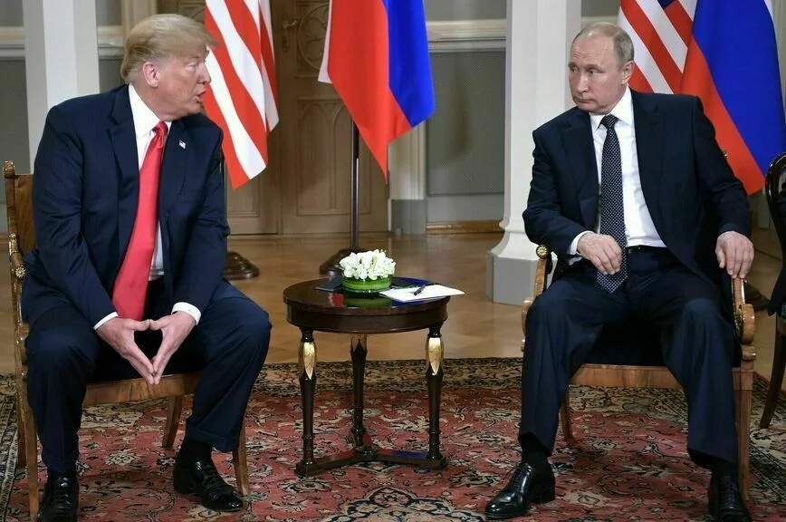 Владимир Путин и Дональд Трамп.