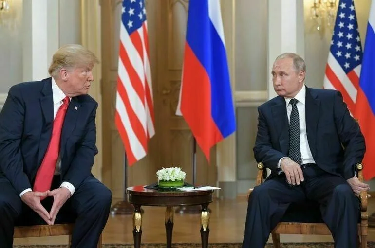 Владимир Путин и Дональд Трамп.