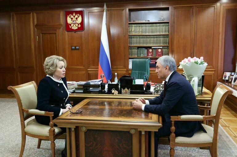 Матвиенко заявила об «очень хороших» рабочих контактах с Госдумой  