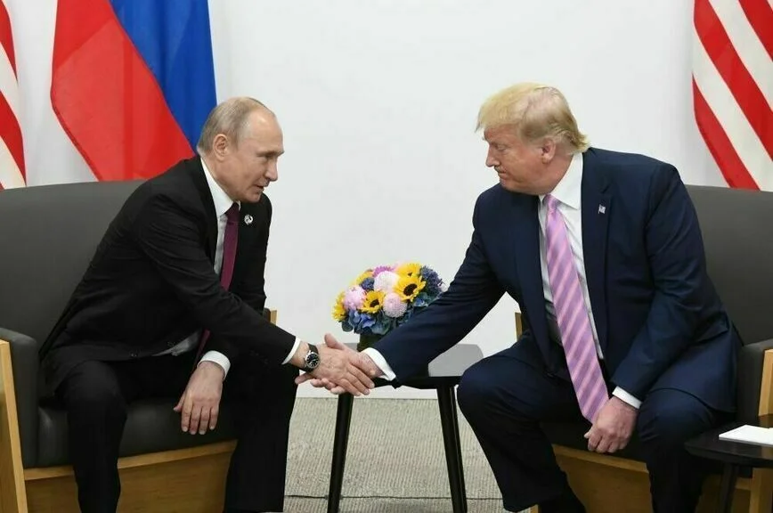 Владимир Путин и Дональд Трамп.