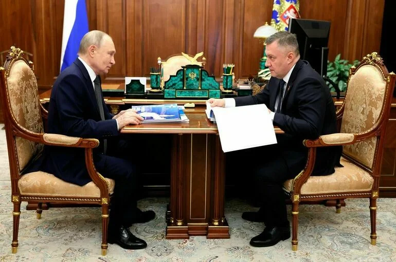 Путин поддержал решение губернатора Иркутской области участвовать в сентябрьских выборах
