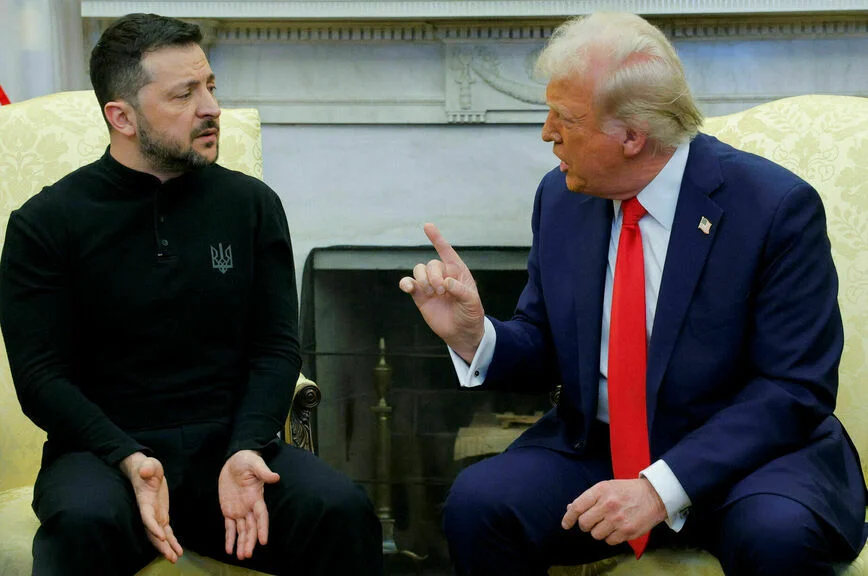 Владимир Зеленский и Дональд Трамп.