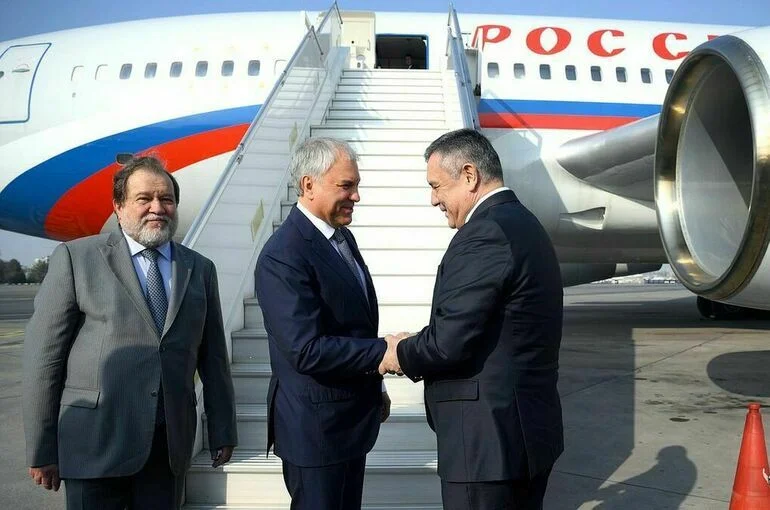 Володин прибыл в Ташкент