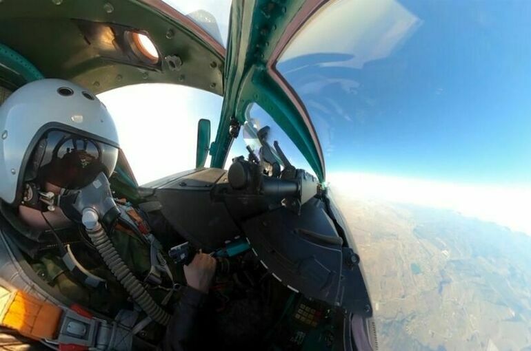 ВКС РФ сбили украинский МиГ-29 в воздушном бою