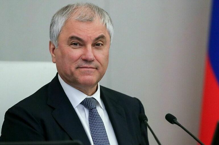 Володин: России повезло с Путиным