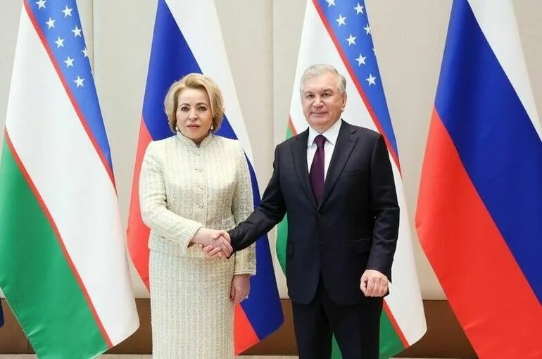 Матвиенко пригласила президента Узбекистана выступить в Совфеде