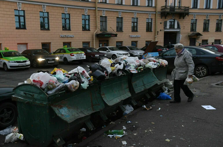 Россиянам рассказали, куда жаловаться на переполненную мусорку во дворе