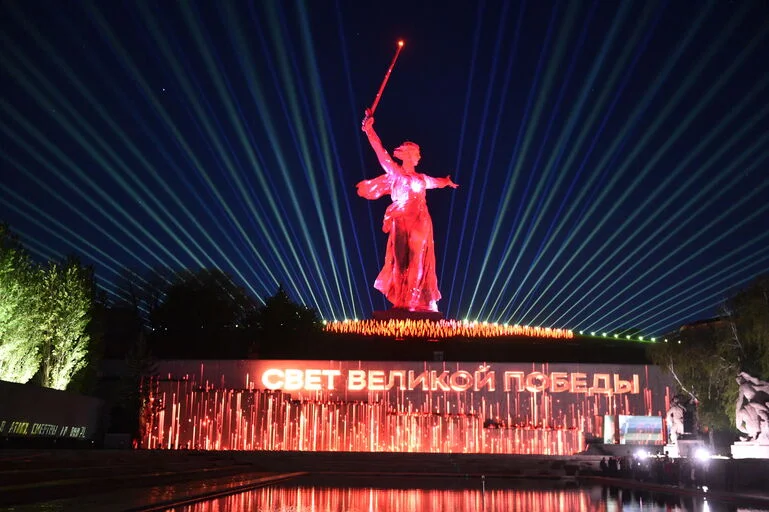 Мероприятие «Свет Великой Победы», посвященное 80-летию Победы в Великой Отечественной войне. Автор: Игорь Самохвалов/ПГ
