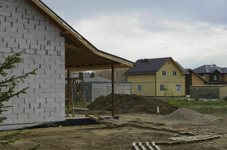Строительство частных домов в России выросло на 17%