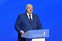 Президент Республики Беларусь Александр Лукашенко. Итоговое пленарное заседание Международного форума Союзного государства «Великое наследие – общее будущее». Автор: Игорь Самохвалов/ПГ