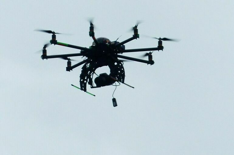 ВСУ атаковали Энергодар дроном вертолетного типа