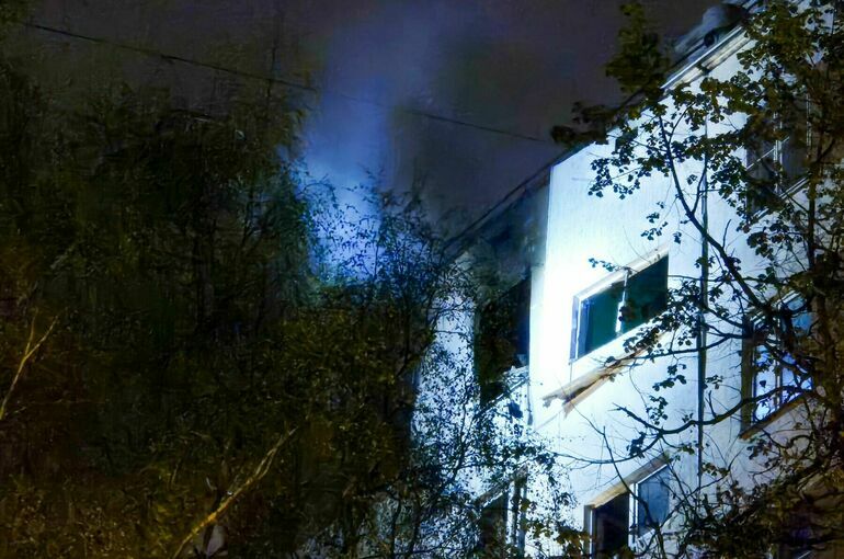 В Москве при пожаре в жилом доме погибли два человека