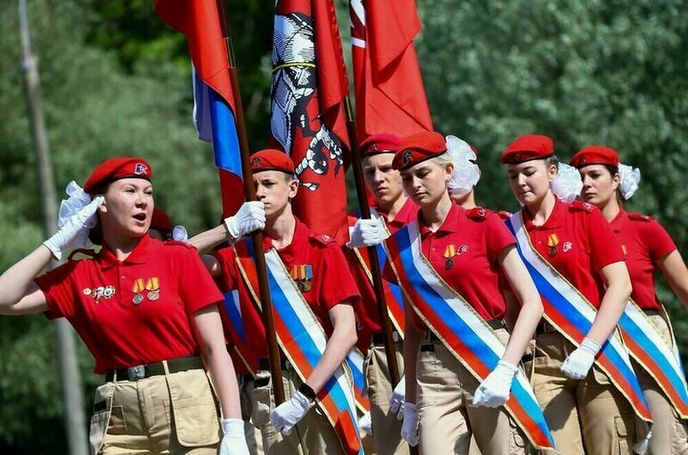 В Санкт-Петербурге выбрали лучшую юнармейскую команду