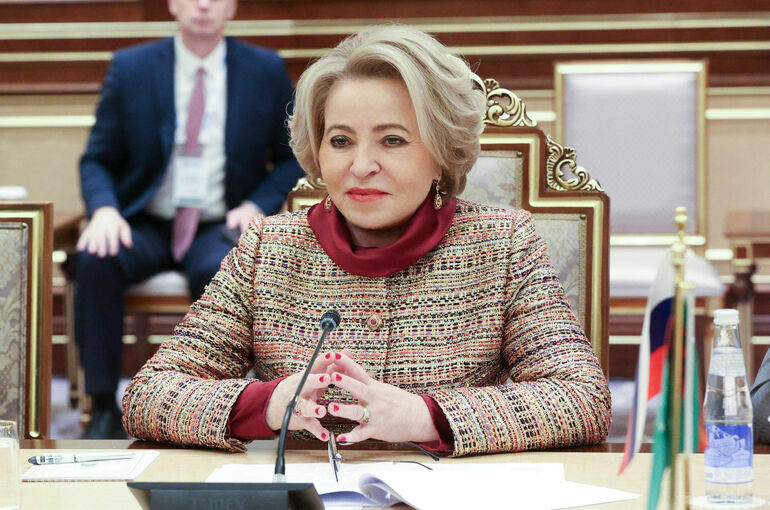Матвиенко: Повестку XI Невского конгресса можно смело назвать объединительной