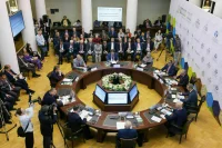 Участники конференции «Каспий: сотрудничество во имя будущего»