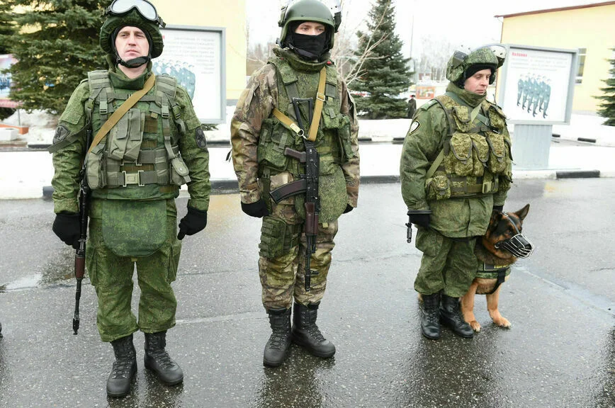 Росгвардия прощается с портянками