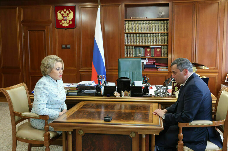 Матвиенко заявила, что Курская область находится на особом контроле президента