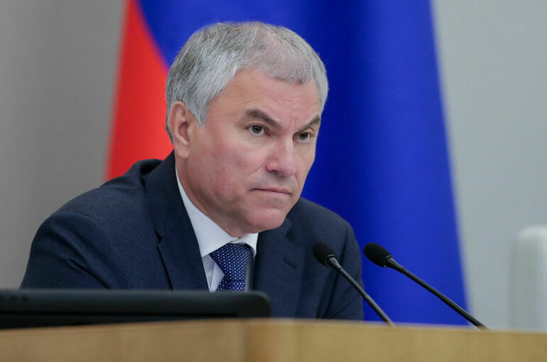 Володин: Парламенты Европы должны осознать ответственность за действия Зеленского