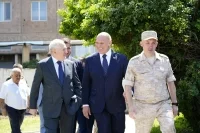Визит делегации Совета Федерации ФС РФ в Арташатский пограничный отряд. Автор: Пресс-служба Пограничного Управление ФСБ России в Армении