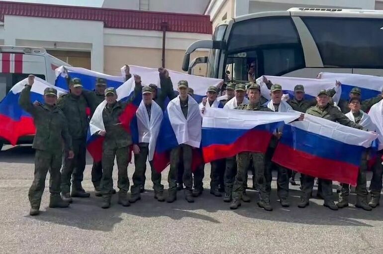 Россия вернула из украинского плена очередную группу военных