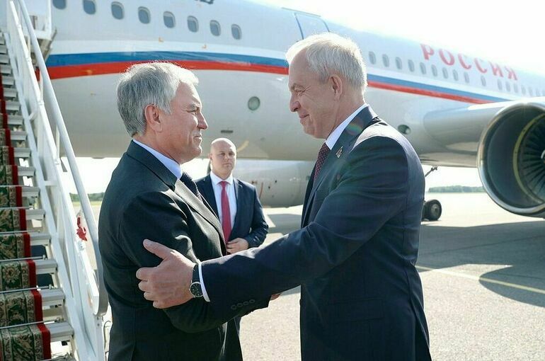 Володин прибыл с рабочим визитом в Брест