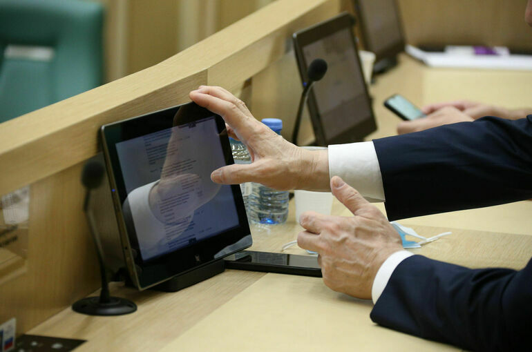 Сенаторы рассмотрят закон о создании национального цифрового сервиса