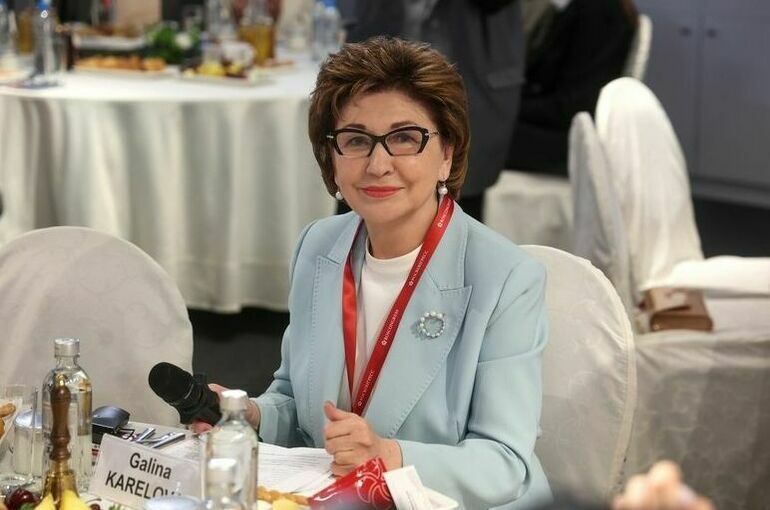 Сенатор Карелова рассказала о роли женщин в формировании здорового образа жизни в семье