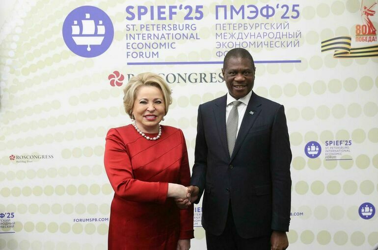 Матвиенко: Доверие и взаимное уважение неизменно присущи отношениям России и ЮАР