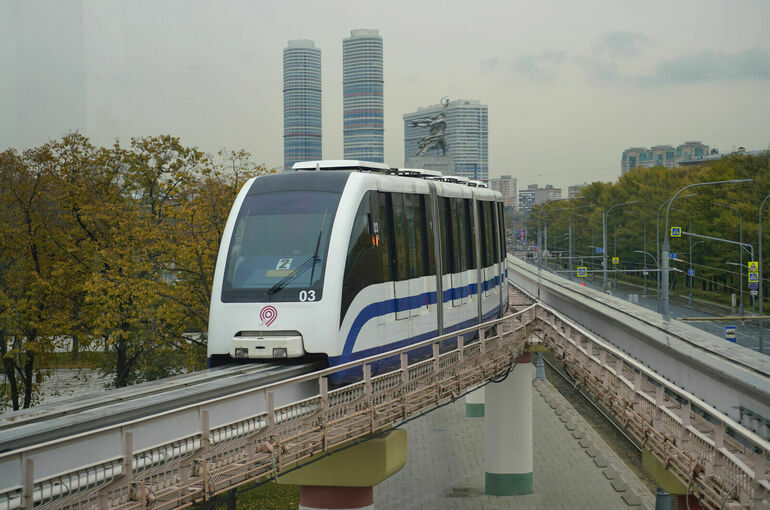 Московский монорельс завершит работу 28 июня