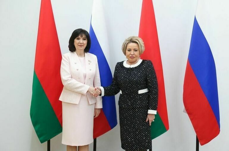 Матвиенко высоко оценила потенциал сотрудничества регионов РФ и Белоруссии  