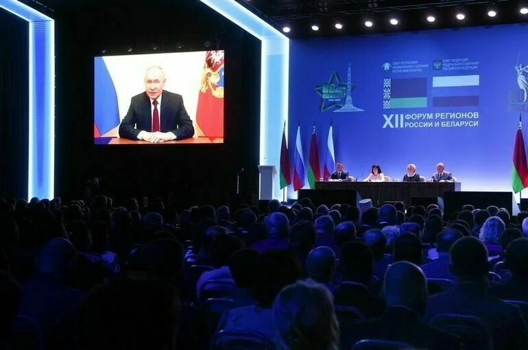 Видеообращение Владимира Путина