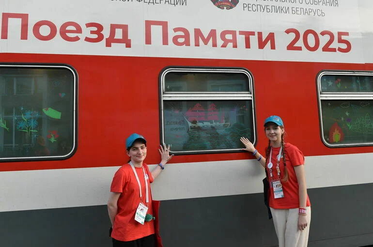 Вагон «Поезда Памяти» превратился в арт-объект