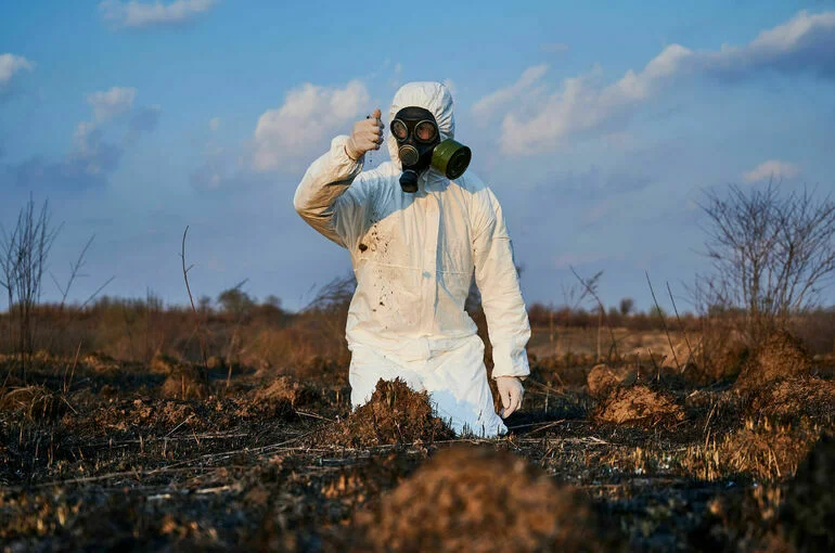 В ДНР обнаружили украинский схрон с химическим оружием