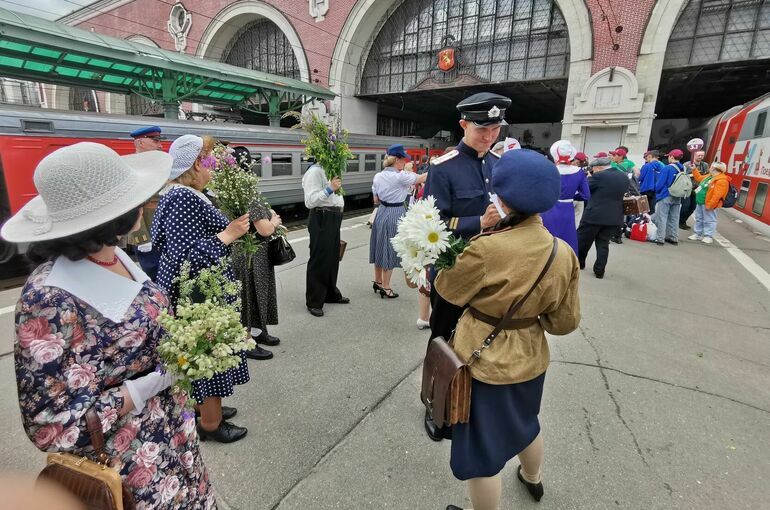 Участники «Поезда Памяти» прибыли в Москву