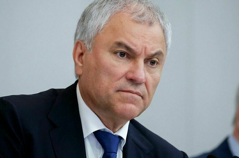 Володин: Для поддержки участников СВО и их родных принято 139 законов