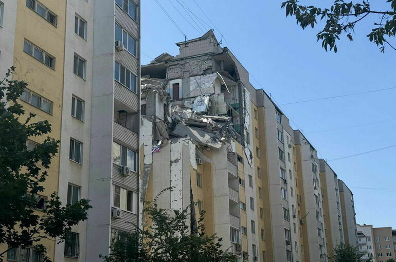 Существует угроза дальнейшего обрушения после взрыва в жилом доме в Саратове