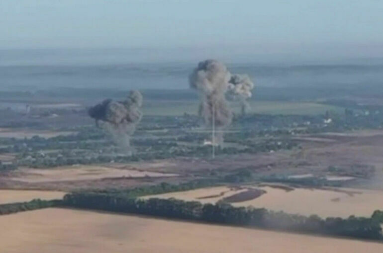 В Минобороны показали удары по пунктам дислокации ВСУ на Времевском направлении