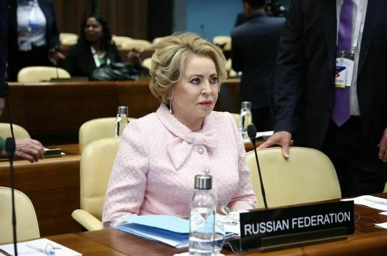 Матвиенко встретилась в Женеве с председателем Межпарламентского союза