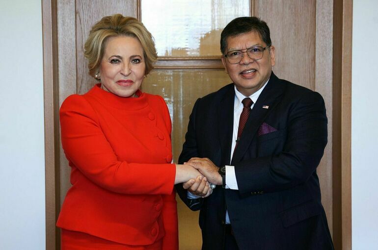 Матвиенко: Отношения России и Малайзии существенно активизировались