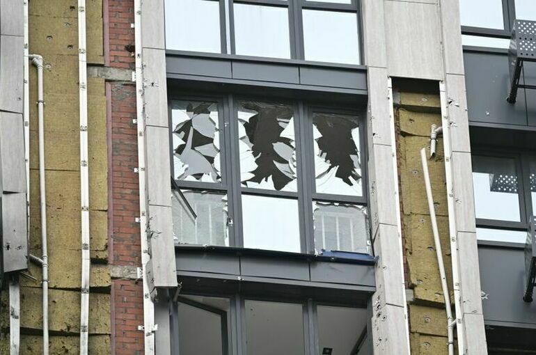 Украинские дроны повредили несколько многоэтажек в Ростове