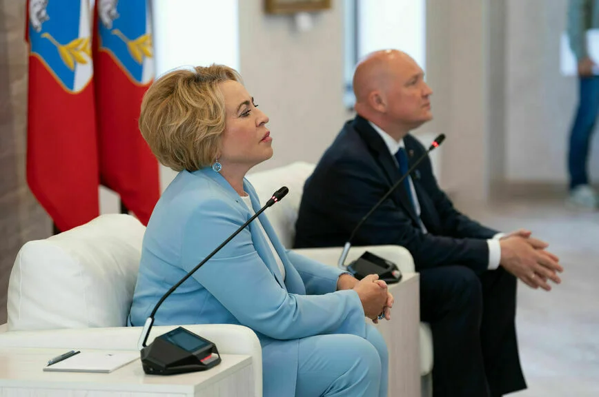 Матвиенко встретилась с будущими управленцами — участниками СВО
