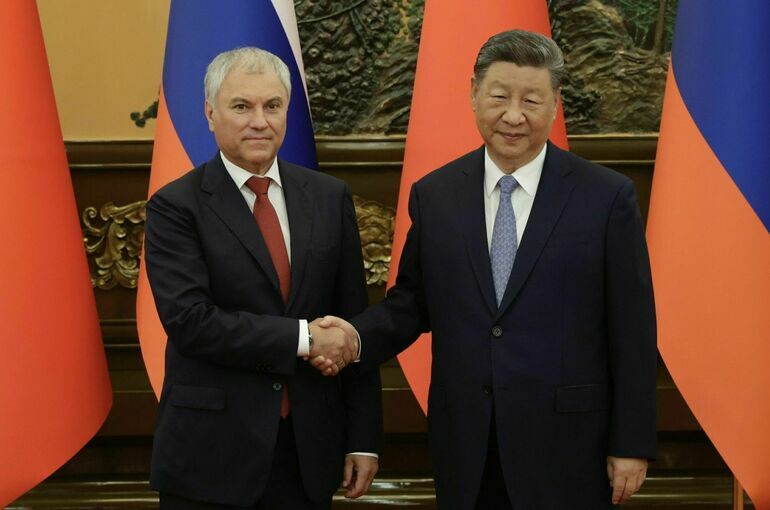 Володин встретился с Си Цзиньпином в Пекине